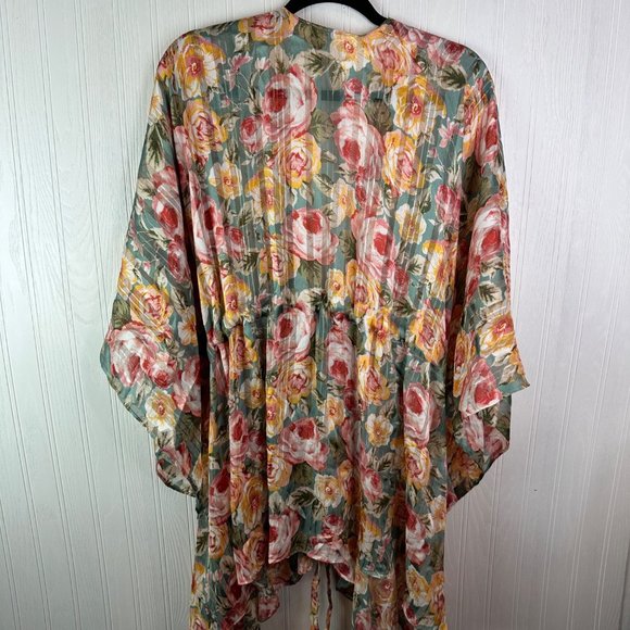 Umgee‎ + Floral Print Kimono XL/1XL - Picture 2 of 6